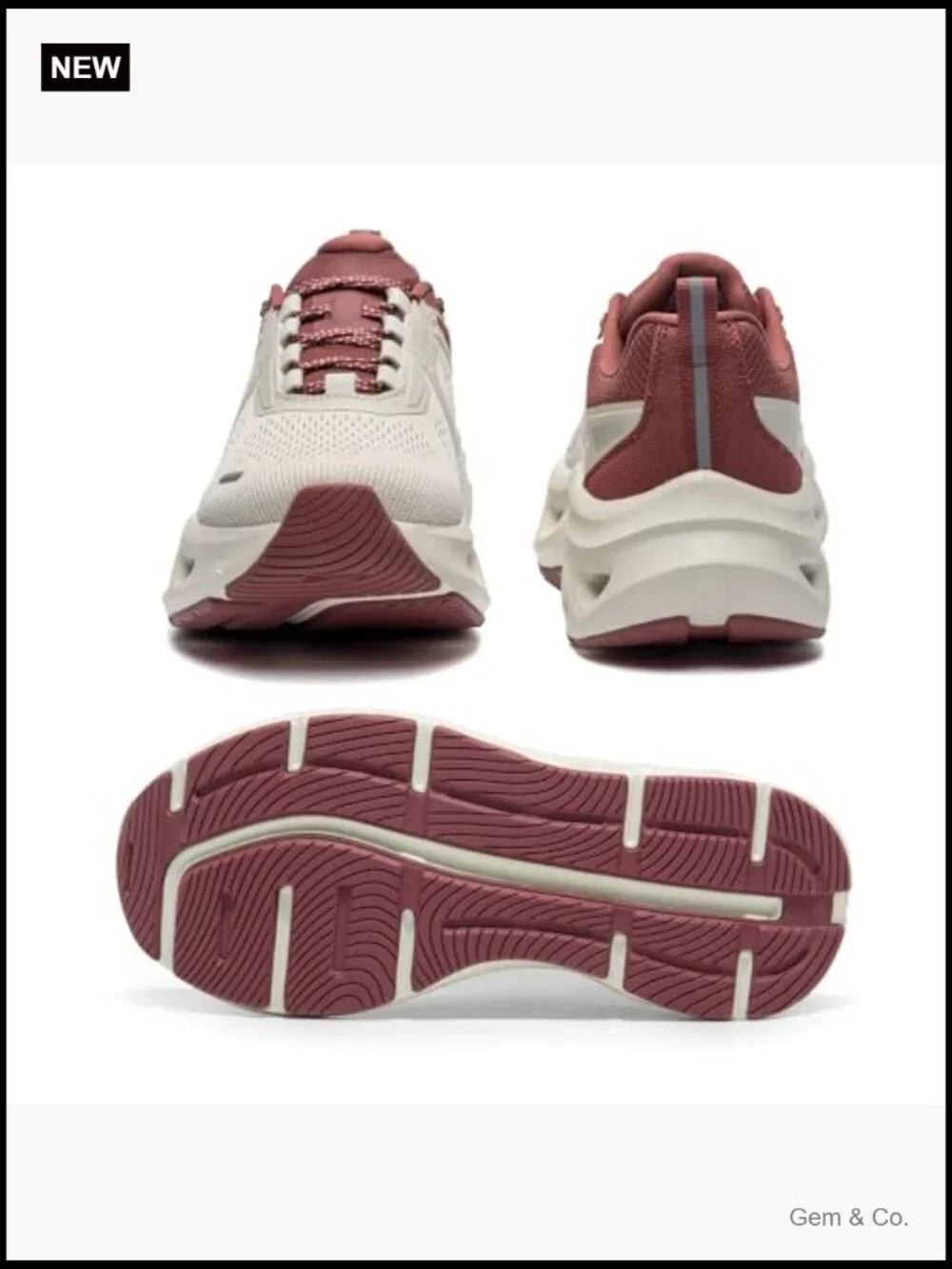 Cushioned Walking Running Shoes Breathable Non Slip Mesh Arch Support Athletic